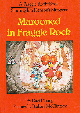 MAROONED IN FRAGGLE ROCK book cover